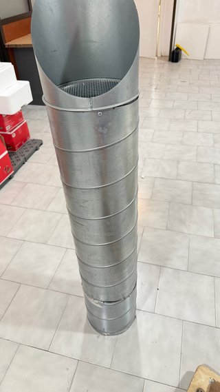 Campana y motor extractor industrial nuevo