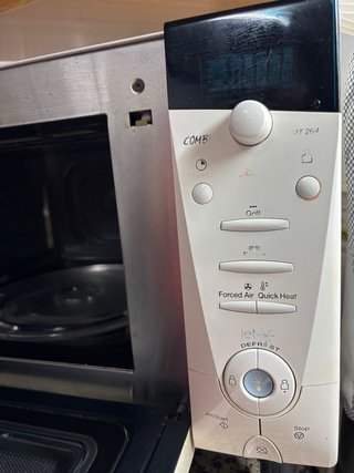 Microondas Whirlpool para reparar