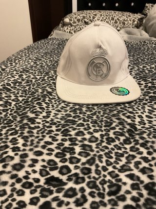 Cappello Real Madrid Bianco Ufficiale Taglia Unica