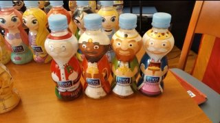 Colección 38 botellas Font Vella infantiles