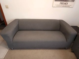 Sofá Klippan 2 plazas gris