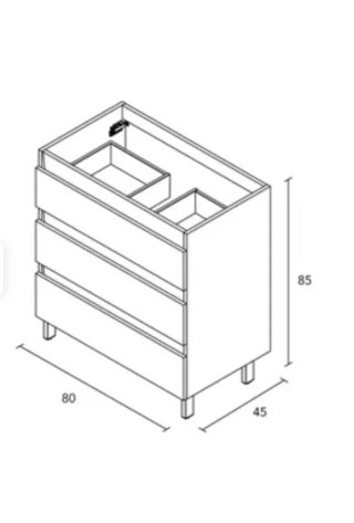 Mueble de baño con espejo