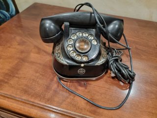 Teléfono Antiguo inglés Vintage Bell telephone