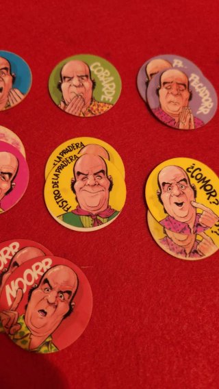Lote Tazos Chiquito de la Calzada