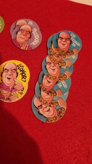 Lote Tazos Chiquito de la Calzada