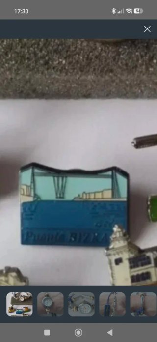Reloj Calipso y 5 Pins Getxo