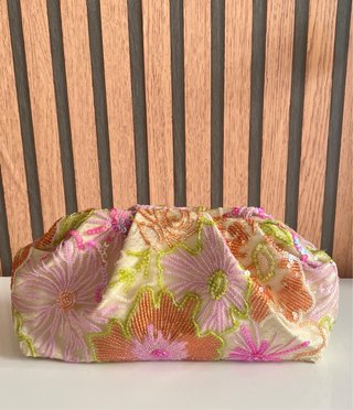 Bolso artesanal bordado lentejuelas