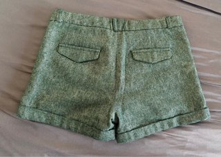 Shorts niña Zara verde talla 13/14