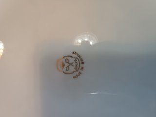 Juego Café Porcelana Oro Bavaria Gebrüder Popp
