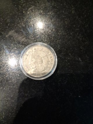 4 Monedas Plata México años 1957/ 1959 /1975 /1976