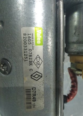 Renault 403455 8200331251 motor arranque megane ii