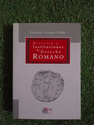 Historia e instituciones de derecho romano