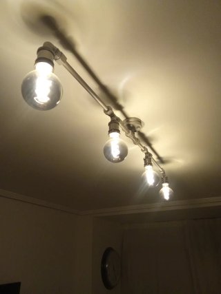 Lámpara de techo diseño industrial