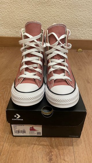 Converse originales  cuña interna rosa