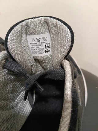 Zapatillas Lacoste Misouri Negras y Blancas