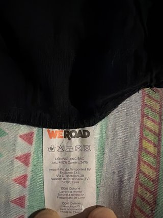 Sacca WeRoad Nera e Rossa