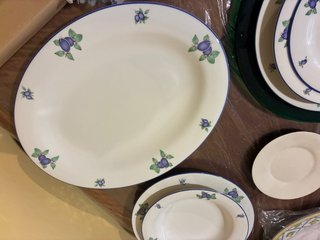Vajilla Royal Doulton Blueberry 20 piezas