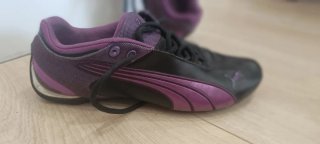 Zapatillas Puma Future Cat vintage negras/moradas