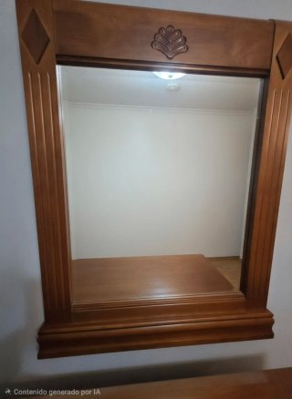 Cómoda, espejo y 2 mesitas de noche