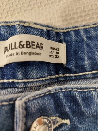 Calções Pull&Bear Azuis Tamanho 42