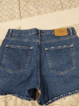 Calções Pull&Bear Azuis Tamanho 42