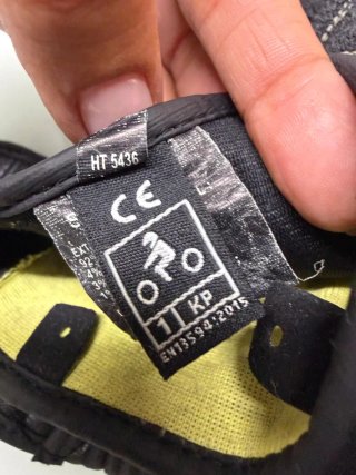 Guanti Bering Moto Pelle Carbonio