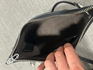 Bolso Bimba y Lola Negro Piel Texturizada