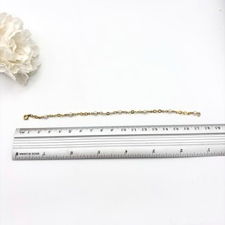 Pulsera de oro 18kt con perlas