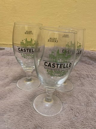Set 3 Bicchieri Birra Castello 0,4L