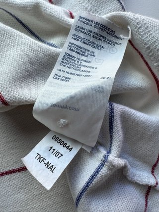 Polo Tommy Hilfiger Rayas Retro Talla L