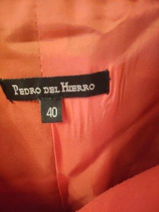 Chaqueta Pedro del Hierro Roja Talla M