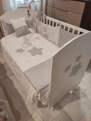 Cuna bebé marca Trama + Colchón