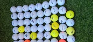 60 Bolas de Golf Variadas - Buen Estado