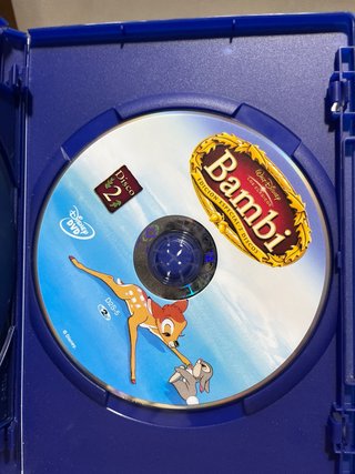 DVD Bambi Edición Especial 2 Discos Como nueva