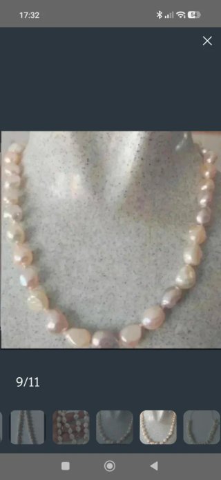 Collane di perle e turchese