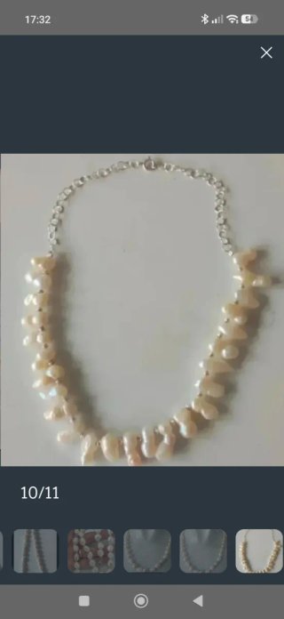 Collane di perle e turchese