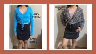 VESTIDOS, BLUSAS Y FALDAS ZARA, STRADIVARIUS
