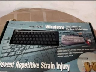 Supratech Anti-RSI Wireless Keyboard + Mouse