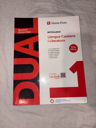 Libro de catalán para bachillerato (actividades)