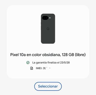 PRECINTADO Google Pixel 10a 128GB