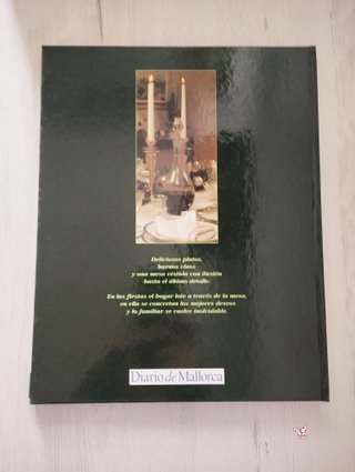 Libro de cocina y decoración.