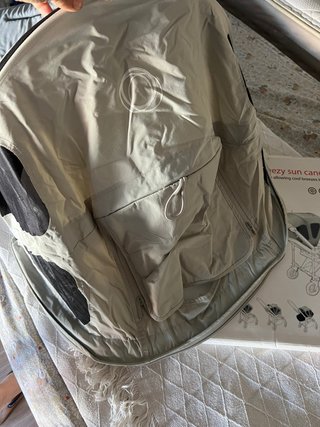 Capota Verano Bugaboo Bee Gris + Colchoneta