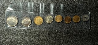 8 Monedas España Franco 1949-1963