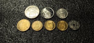8 Monedas España Franco 1949-1963