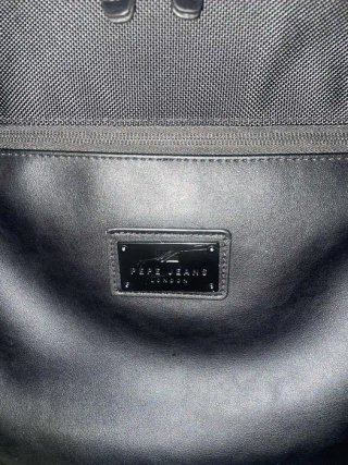Mochila Pepe Jeans Blackmore Poliéster Preta