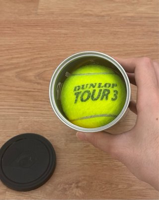 Pack 3 Pelotas Tenis Dunlop Tour Brilliance
