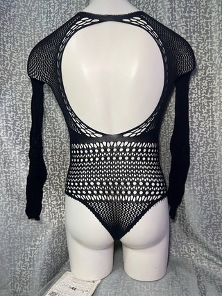 Body de rejilla hombre talla única