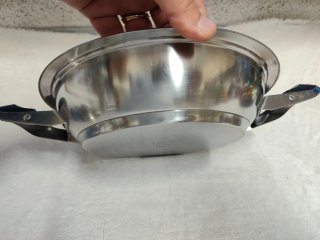 Padella AMC Inox 18/10 con Coperchio