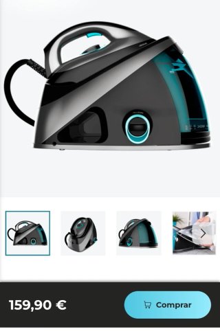 Cecotec Plancha de Vapor 2400W 6 bares
