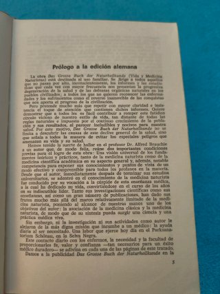 Vida y medicina naturistas.